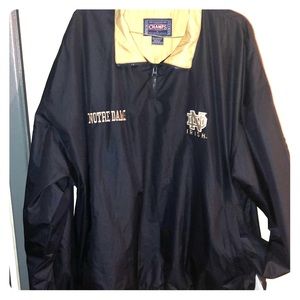 Men’s Notre Dame Fighting Irish windbreaker XL